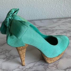 Turquoise Heels